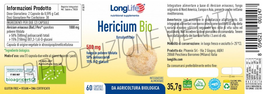 Best Longlife Hericium Bio