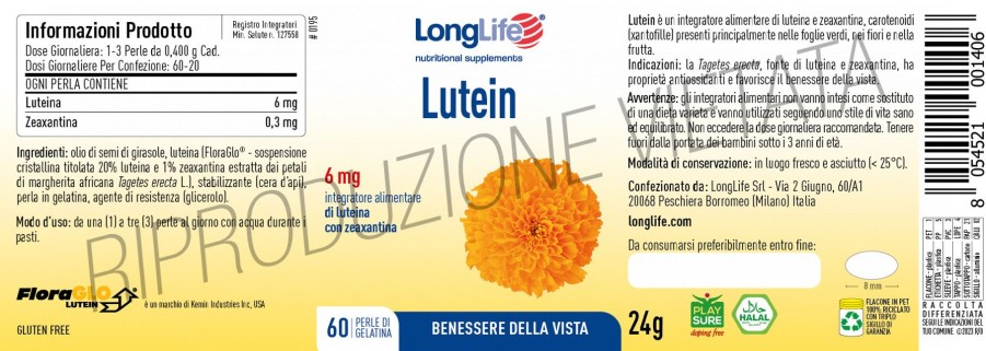 New Longlife Lutein