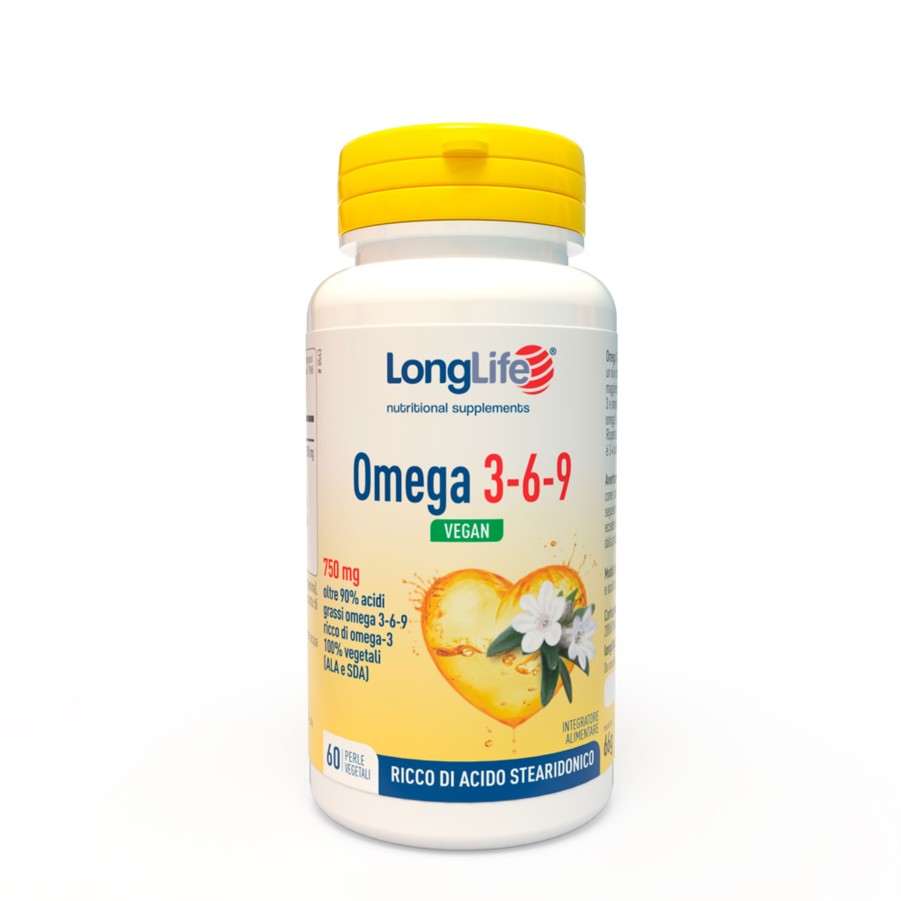 New Longlife Omega 3-6-9 Vegan