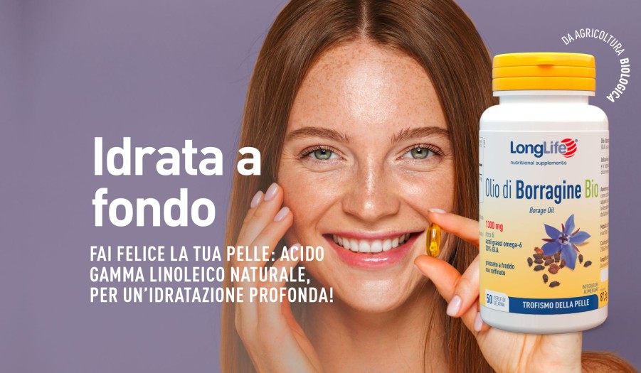 Clearance Longlife Olio Di Borragine Bio 1300Mg