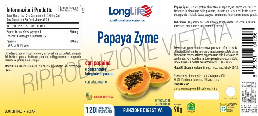 Hot Longlife Papaya Zyme