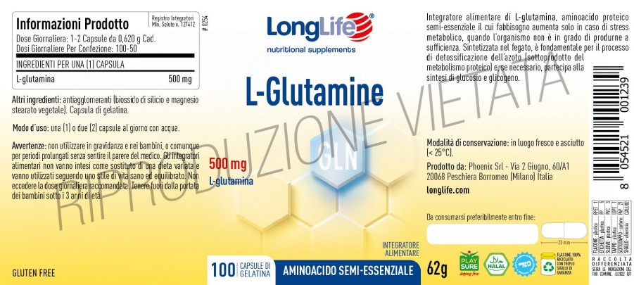 Online Longlife L-Glutamine