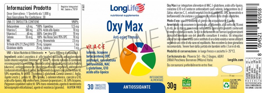 New Longlife Oxy Max