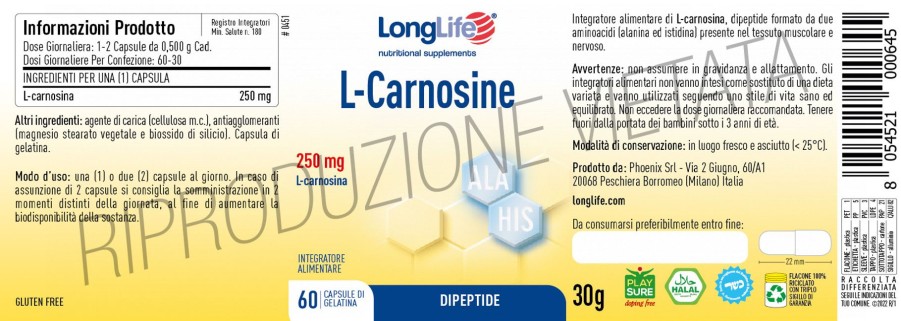 Best Longlife L-Carnosine