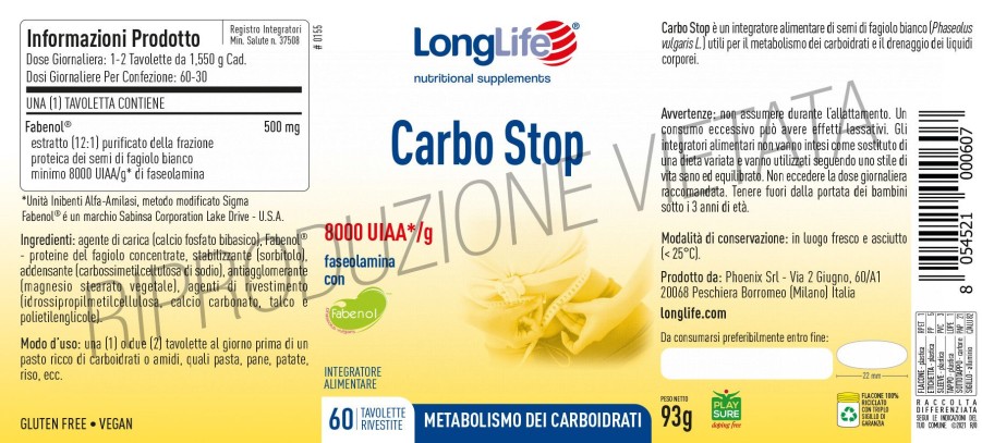 Online Longlife Carbo Stop