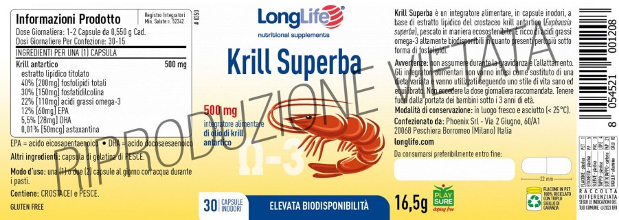 Wholesale Longlife Krill Superba