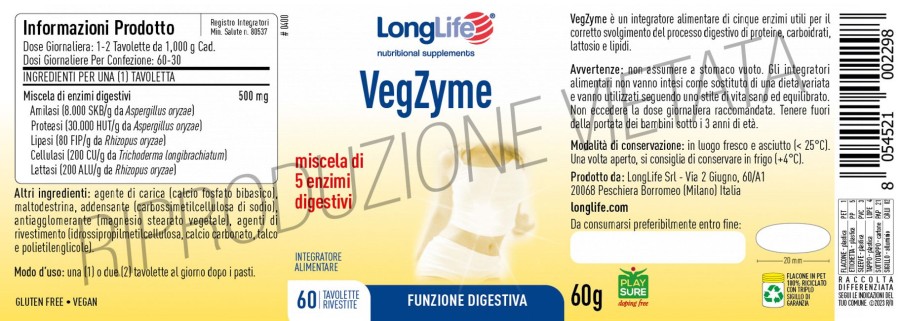 Hot Longlife Vegzyme