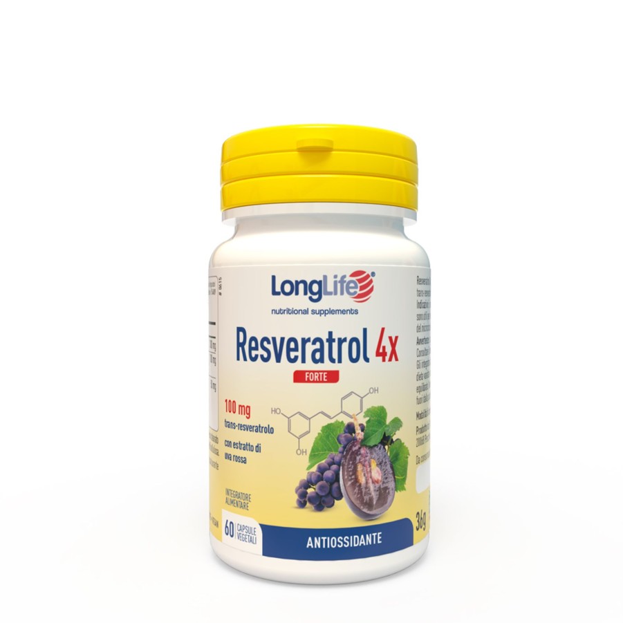 Hot Longlife Resveratrol 4X Forte