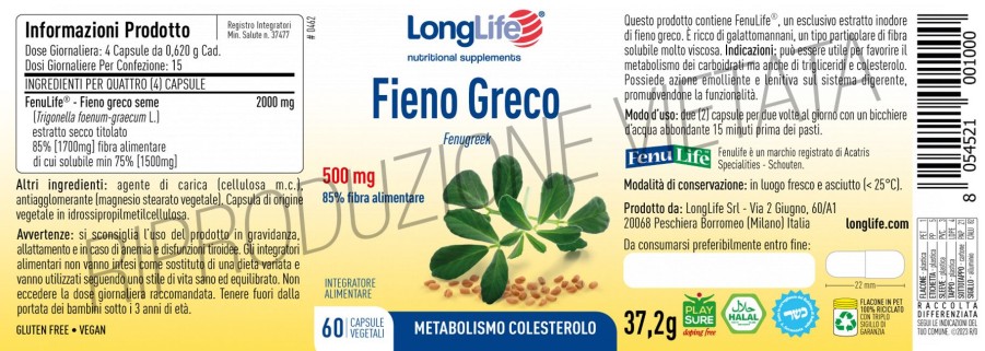 Online Longlife Fieno Greco