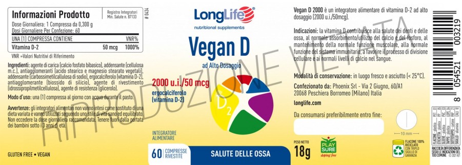 Wholesale Longlife Vegan D