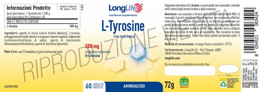 Best Longlife L-Tyrosine