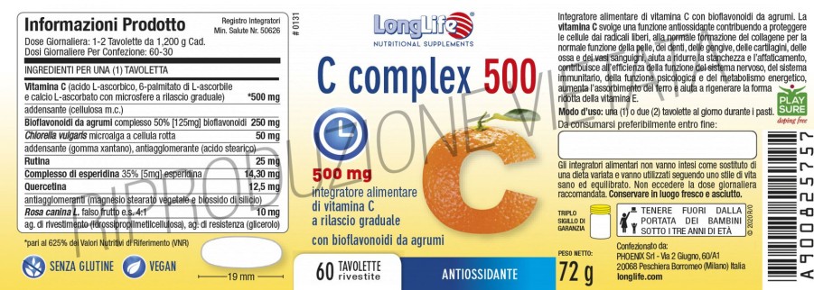 Best Longlife C Complex 500