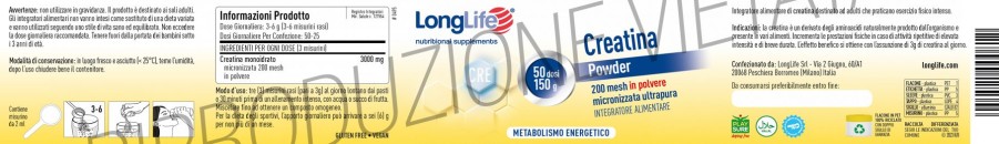 Hot Longlife Creatina Powder