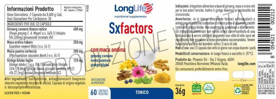 Wholesale Longlife Sxfactors