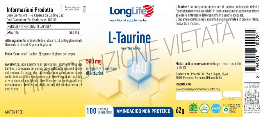 Online Longlife L-Taurine