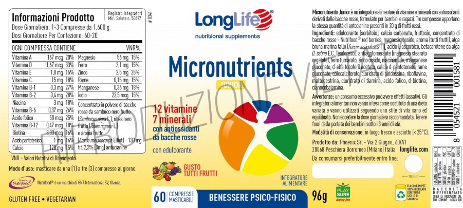 Online Longlife Micronutrients Junior