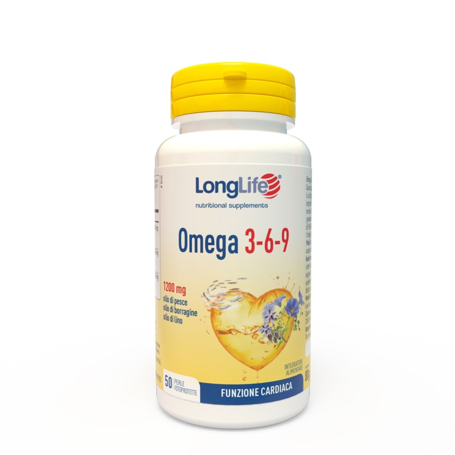 New Longlife Omega 3-6-9