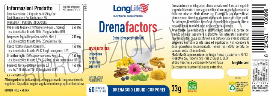 Clearance Longlife Drenafactors