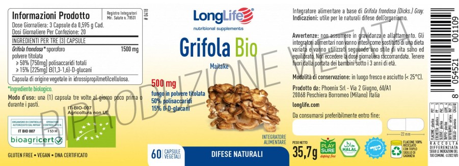 Wholesale Longlife Grifola Bio